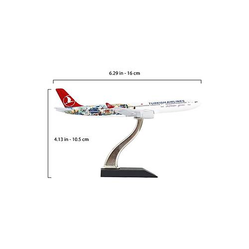 Airbus A330-300 1:400 - Metal - stanbul San Francisco Tasarml Model Uak