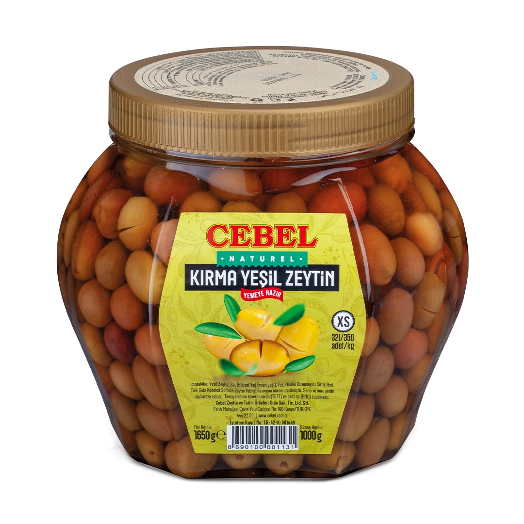 Cebel Kırma Y.Zeytin 1000 gr Pet (XS | 321-350)