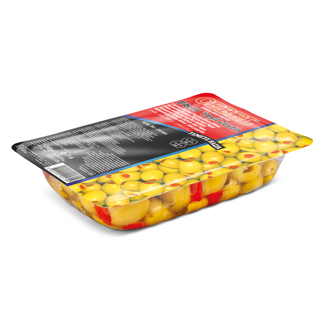 Cebel Biberli Y.Zeytin 200 gr Vakumlu (XL | 201-230)