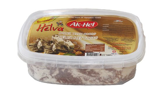 Akhel Kakaolu Helva 700 gr (Plastik)