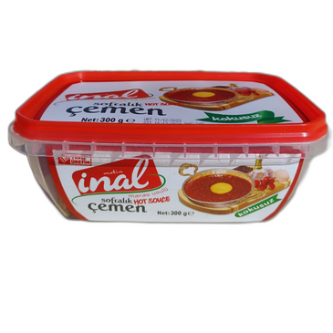 İnal Maraş Usulü Kokusuz Acılı Çemen (Kokusuz) 300 Gram