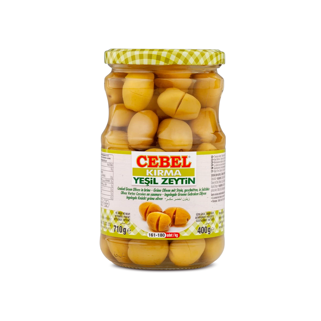 Cebel Kırma Y.Zeytin 400 gr Kavanoz (Domat) (3XL | 161-180)