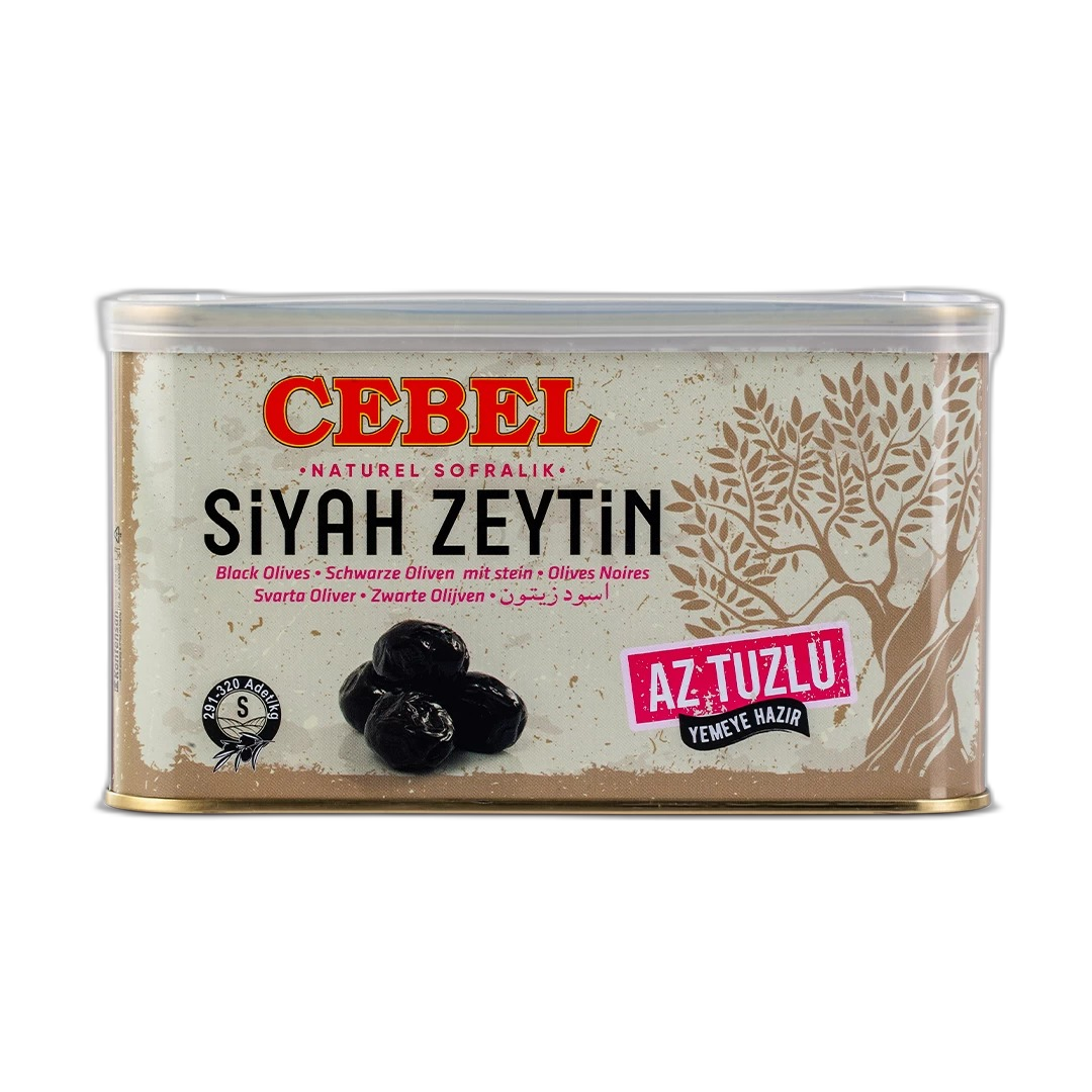 Cebel S.Zeytin Az Tuzlu 750 gr Teneke (S | 291-320)