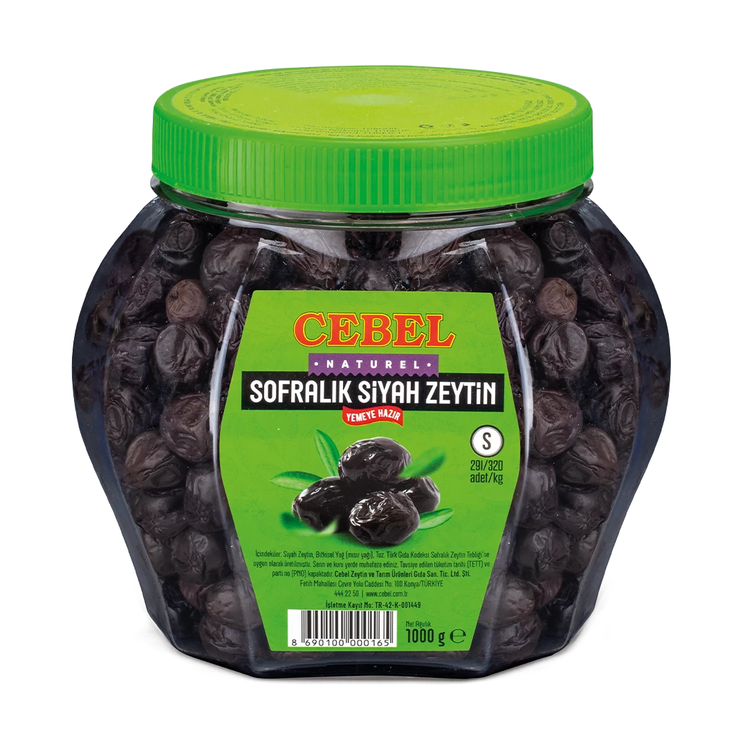 Cebel S.Zeytin 1000 gr Pet (İri) (S | 291-320)
