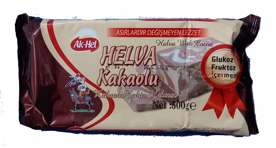 Akhel Kakaolu Paket Helva 500 gr (Glikozsuz)