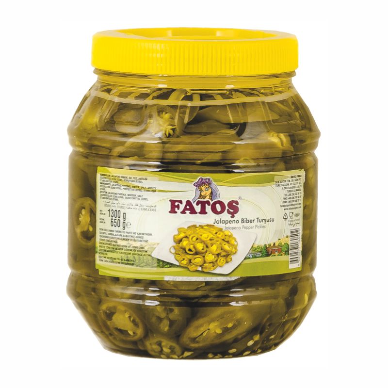 Fatoş Jalapone Biber Turşu Pet 1300 cc.