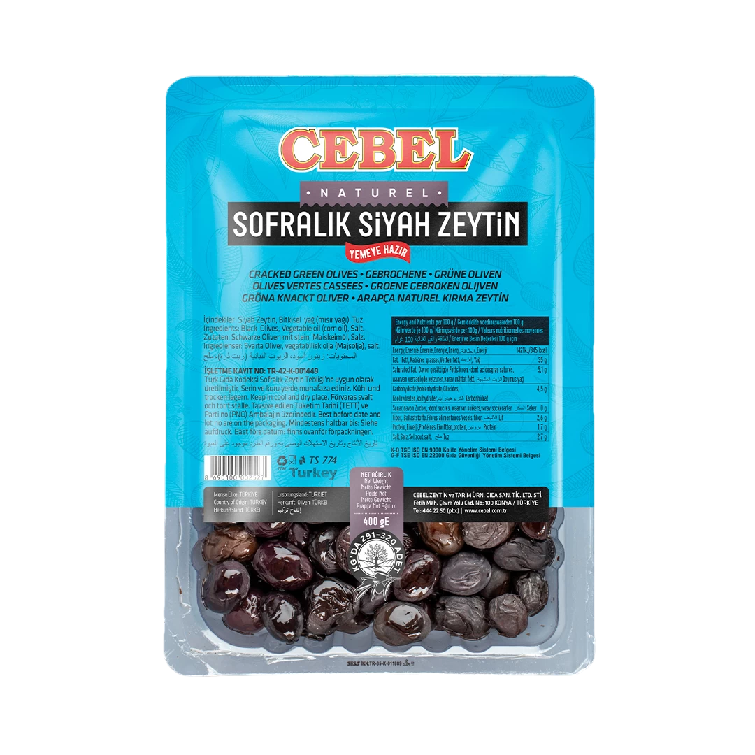 Cebel S.Zeytin 400 gr Vakumlu (orta) (2XS | 351-380)