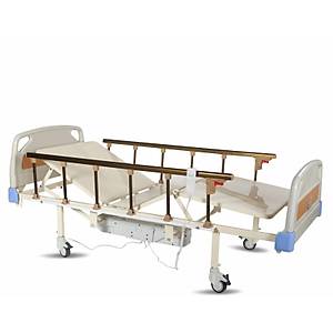 Ortomax Abs Ba�l�kl� Al�minyum Yanl�kl� 2 Motorlu Hasta Karyolas�