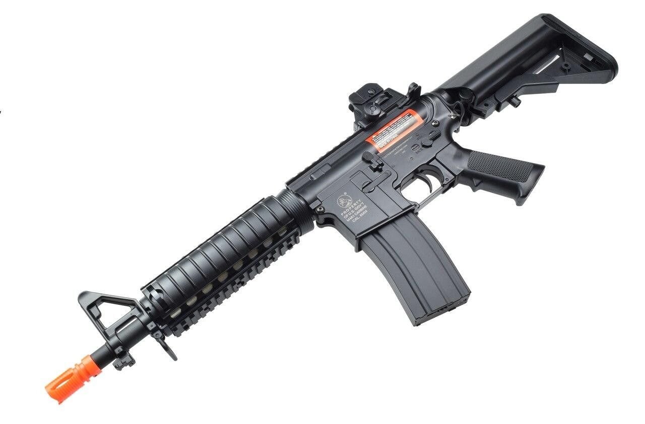 Cybergun Colt Lisanslı M4 CQB-R SOPMOD SIYAH LiPo Ready Metal Gearbox ...