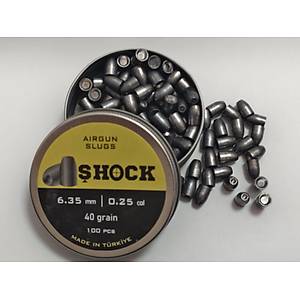Shock 6,35mm 40 Grain Hollow Point Solid Sa�ma