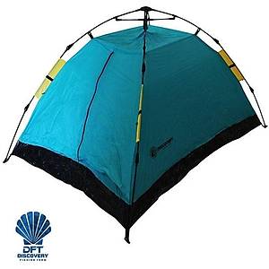 DFT 2 Ki�ilik Oto.Mavi Tek Kat �ad�r 200x150x130cm