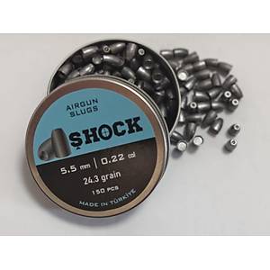 Shock 5,5 mm 24,3 Grain Hollow Point Solid Sa�ma