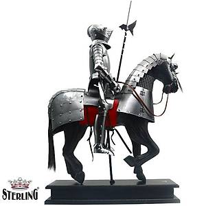 STERLING Iron Knight Atl� Dekoratif S�s 