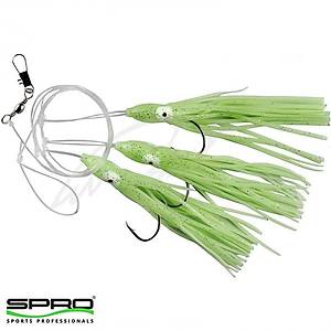 SPRO Octopus Rig Fluo 3 ��neli K�stek #6/0 