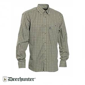 S.K.DEERHUNTER Wyatt Ye�il Kareli Uzun Kol G�mlek