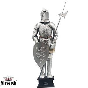STERLING Iron Knight Dekoratif S�s 