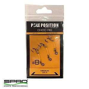 D. SPRO Pole Position Chod Rigs Haz�r Beden No:8