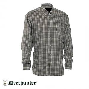 S.K.DEERHUNTER Waylon 399 Ye�il Kareli Uzun Kol G�mlek