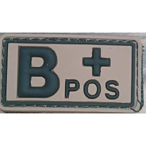 B POS+ Plastik Bej Kan Grubu Patch