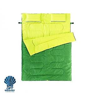 DFT �ift Ki�ilik(190+30)x145cm Ye�il -5�Uyku Tulum