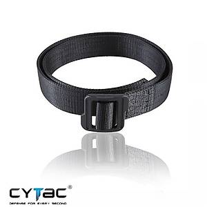 CYTAC Tactical �ift Katmanl� 1.5" Kemer Siyah