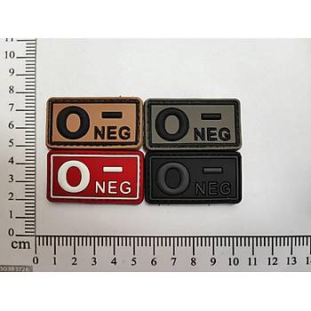 0 NEG- Plastik Kan Grubu Patch