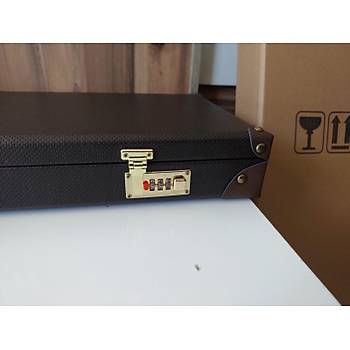 Hu�lu �ifreli Deri T�fek �antas�