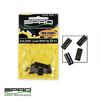 D. SPRO Twin Crimps kili Skma Burcu 1.1MM 1/25