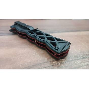 Mtech Siyah-K�rm�z� Katlan�r �ak� 4-38-2
