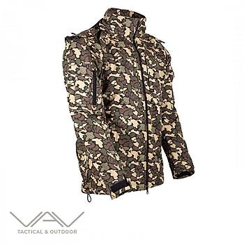 VAV Shell HT-01 Softshell Mont Kurukafa Bej