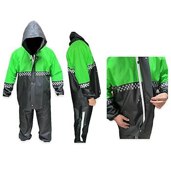 MOTORCU REFLEKTRL KAPONLU KURYE YAMURLUK YEL