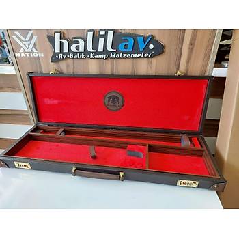 Hu�lu �ifreli Deri T�fek �antas�