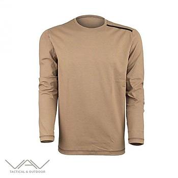 VAV Baseti-04 Uzun Kol Sweatshirt Bej