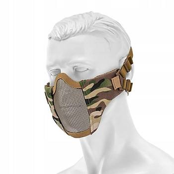 ASG Metal Mesh Mask Koruma Maskesi - Multicam 19080