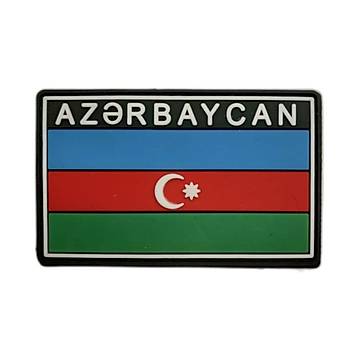 Azerbaycan Bayra�� Patch Silikon