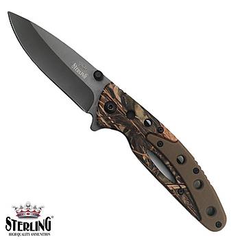 STERLING 11,43 cm Kamuflaj Liner Lock ak 