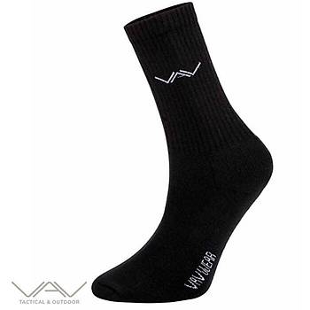 VAV Pod06 Tenis Erkek orap Siyah
