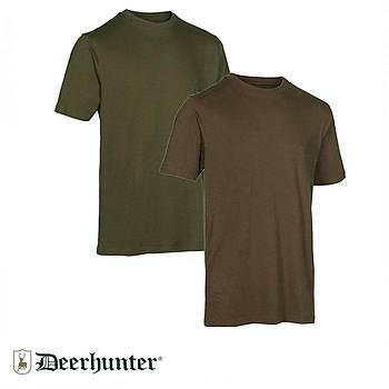 DEERHUNTER 331-571DH 2li Paket Yeil /Kahve Tirt