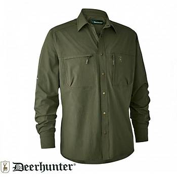 DEERHUNTER Anti-Insect HHL Koyu Yeil Gmlek