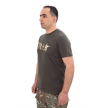 Single Sword K�sa Kollu T-Sh�rt A��k Siyah