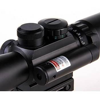 Accurate 3,5-10x40 M8 Zoomlu T�fek D�rb�n�