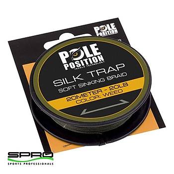 SPRO Polep Silk Trap Sinking Braid 20LB WEED 20M