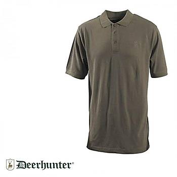 DEERHUNTER Berkeley 375 Polo Yaka Ivy Yeil Tirt