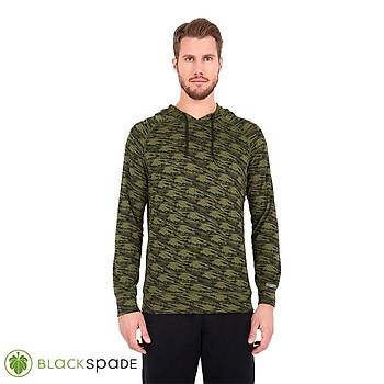BLACKSPADE Termal Sweatshirt  2. Seviye Yeil