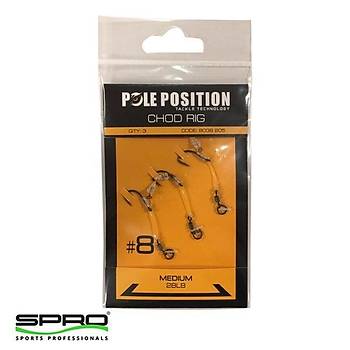 D. SPRO Pole Position Chod Rigs Hazr Beden No:8