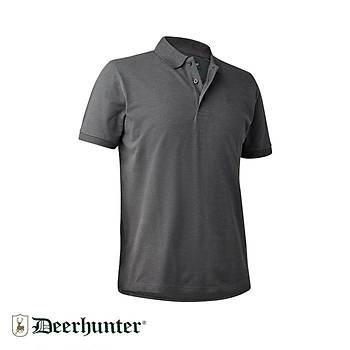 DEERHUNTER Harris Polo Yaka Gri Tirt
