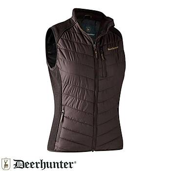 DEERHUNTER Lady Caroline Kahve Kadn Yelek 