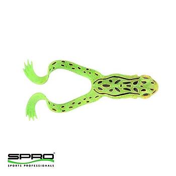 SPRO Iris The Frog 10Cm Silikon Yem UV Fluo Green
