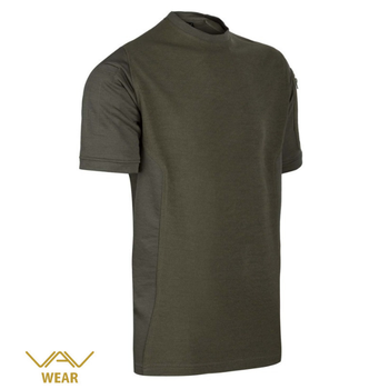 VAV VTHIN01 Yuvarlak Yaka K�sa Kol Ti��rt Haki - XXXL