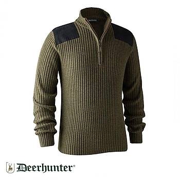 DEERHUNTER Rogaland Yarm Fermuarl Yeil Kazak 